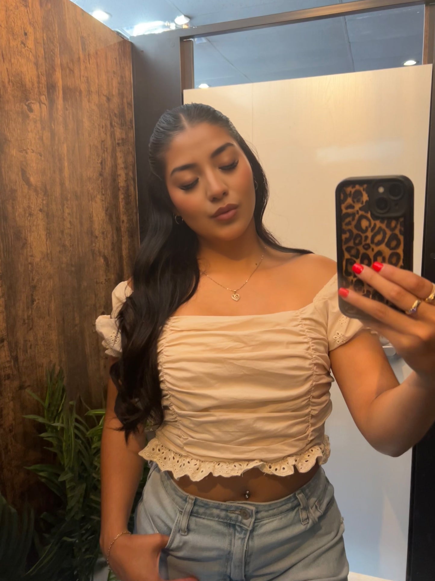 Beth Backless Top