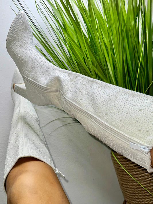 Martha Pearl Heel Boot