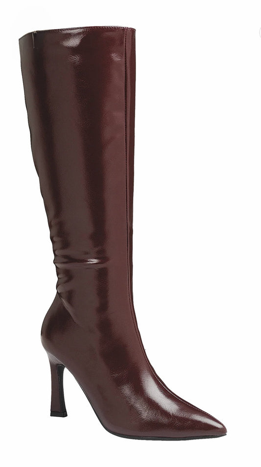 Juice Pointed Thin Heel Boots