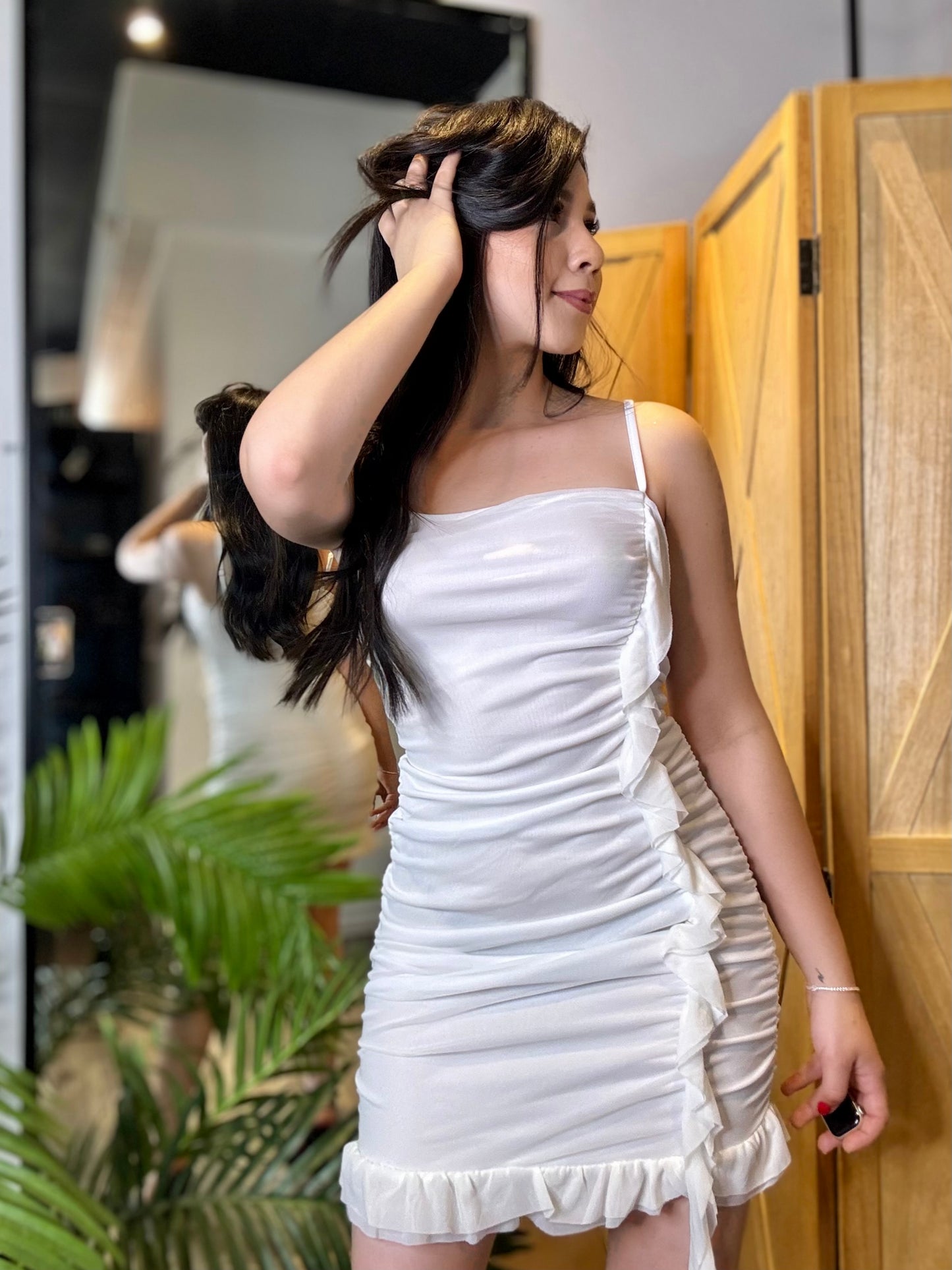 Rory Ruffled Mini Dress