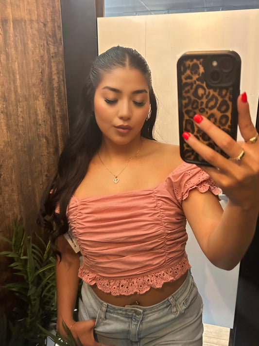 Beth Backless Top