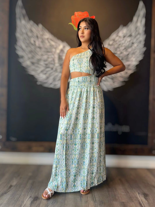 Hera One Shoulder Maxi Dress