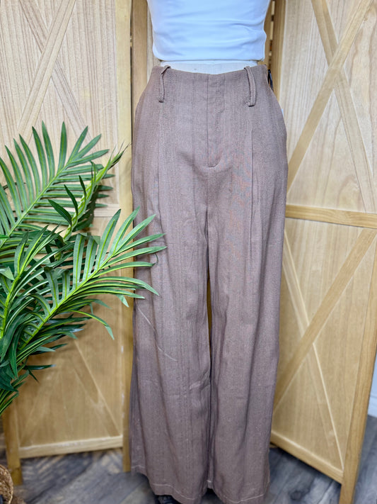 Ellie Linen Loose Fit Trousers