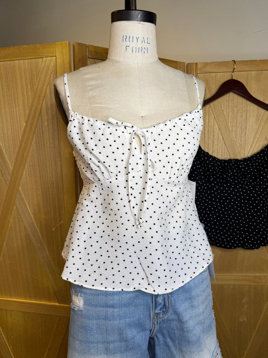 Nancy Polka Dot Top